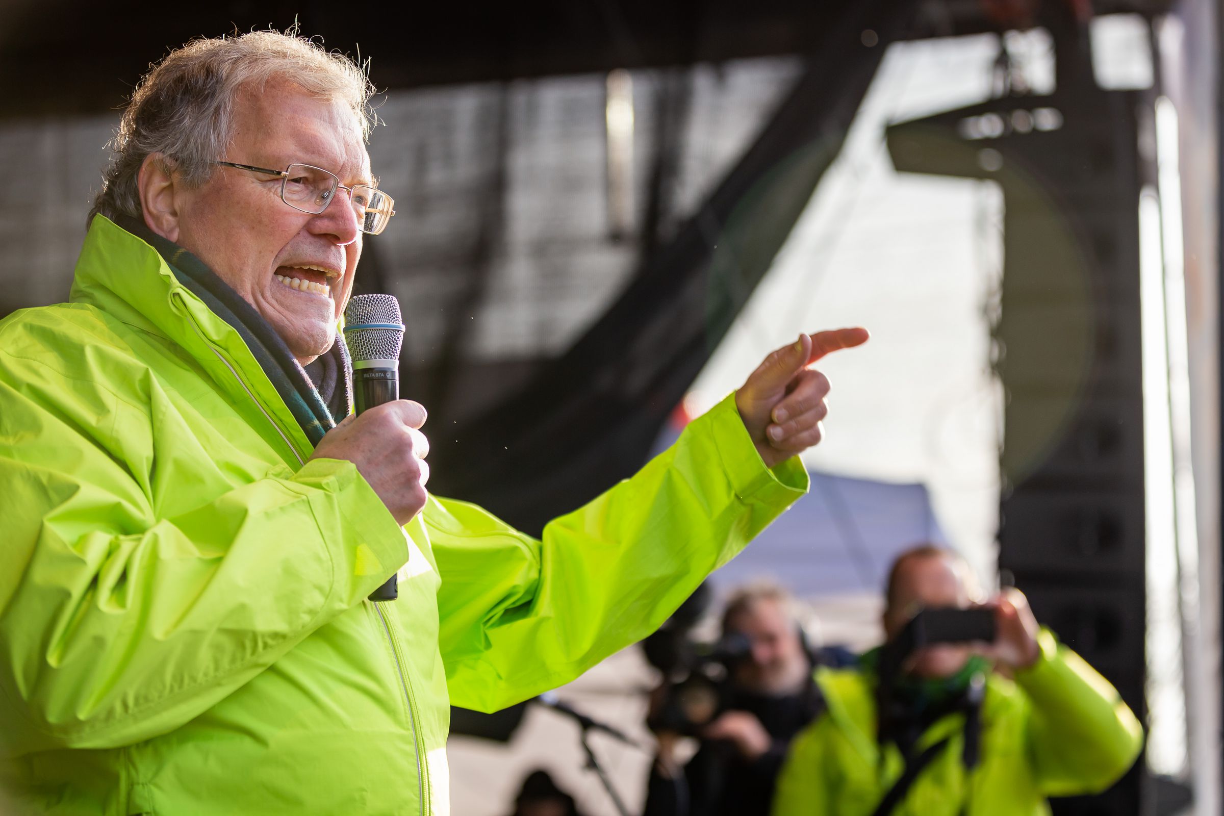 Im Bild: Hubert Weiger, BN-Ehrenvorsitzender und BUND-Vorsitzender.