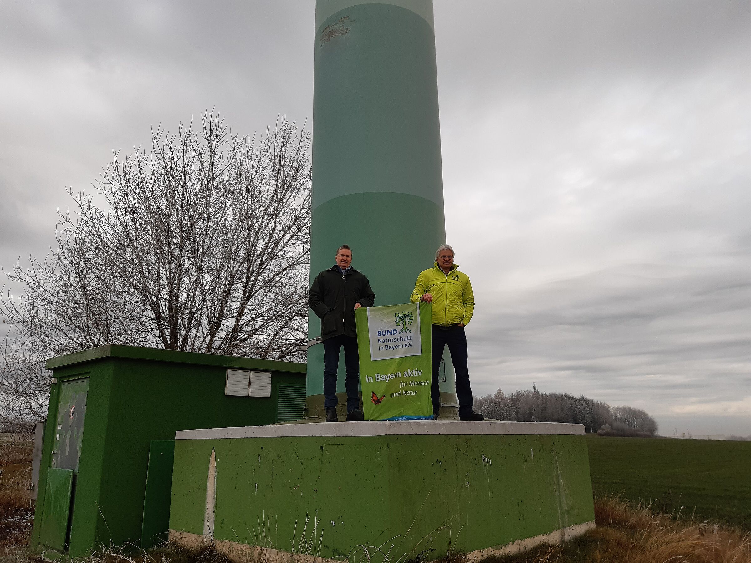 Windkraftanlage in Sellanger (Foto: Daniela Hartbauer)
