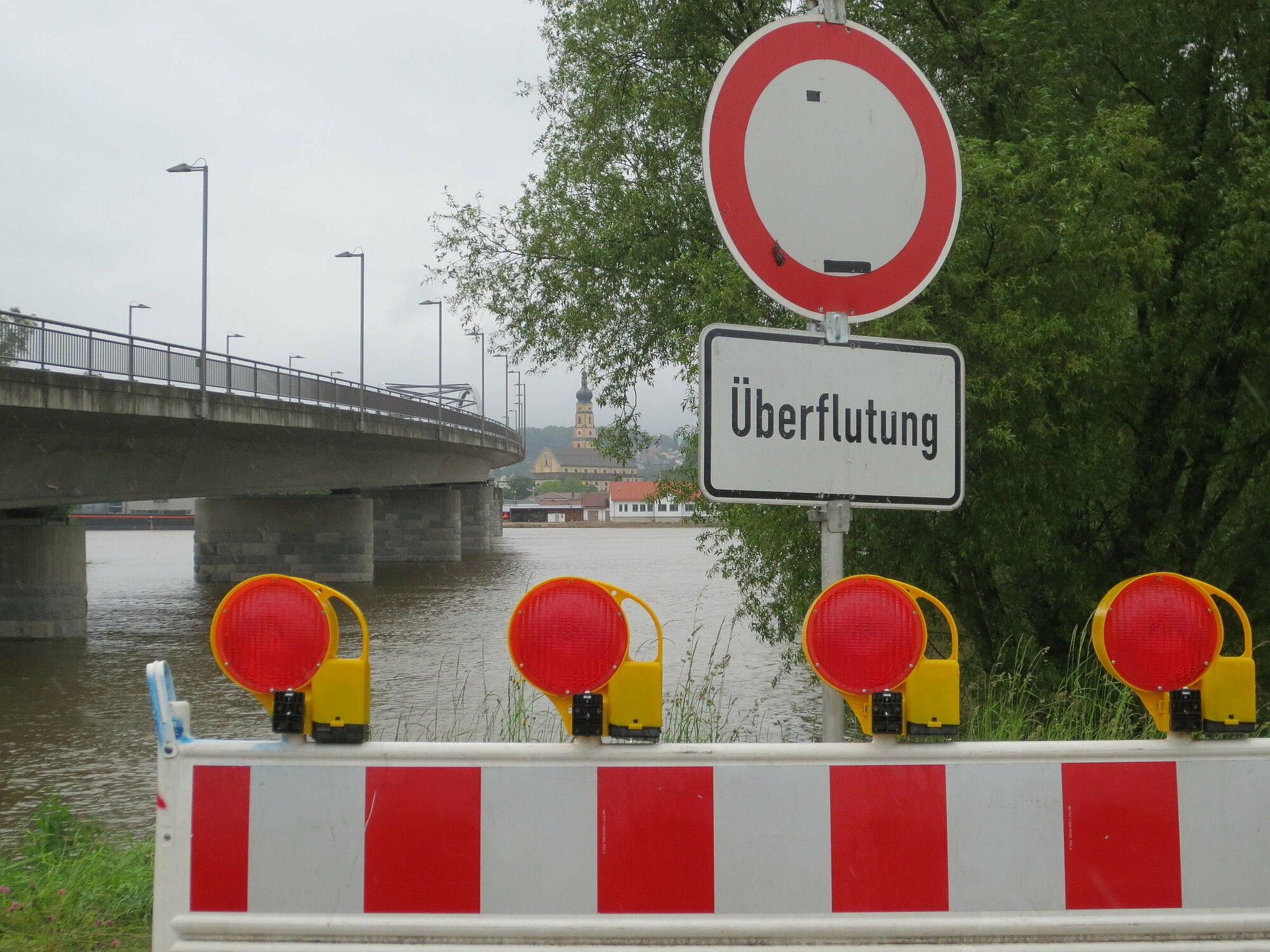 Donau-Hochwasser Deggendorf (Foto: Georg Kestel)