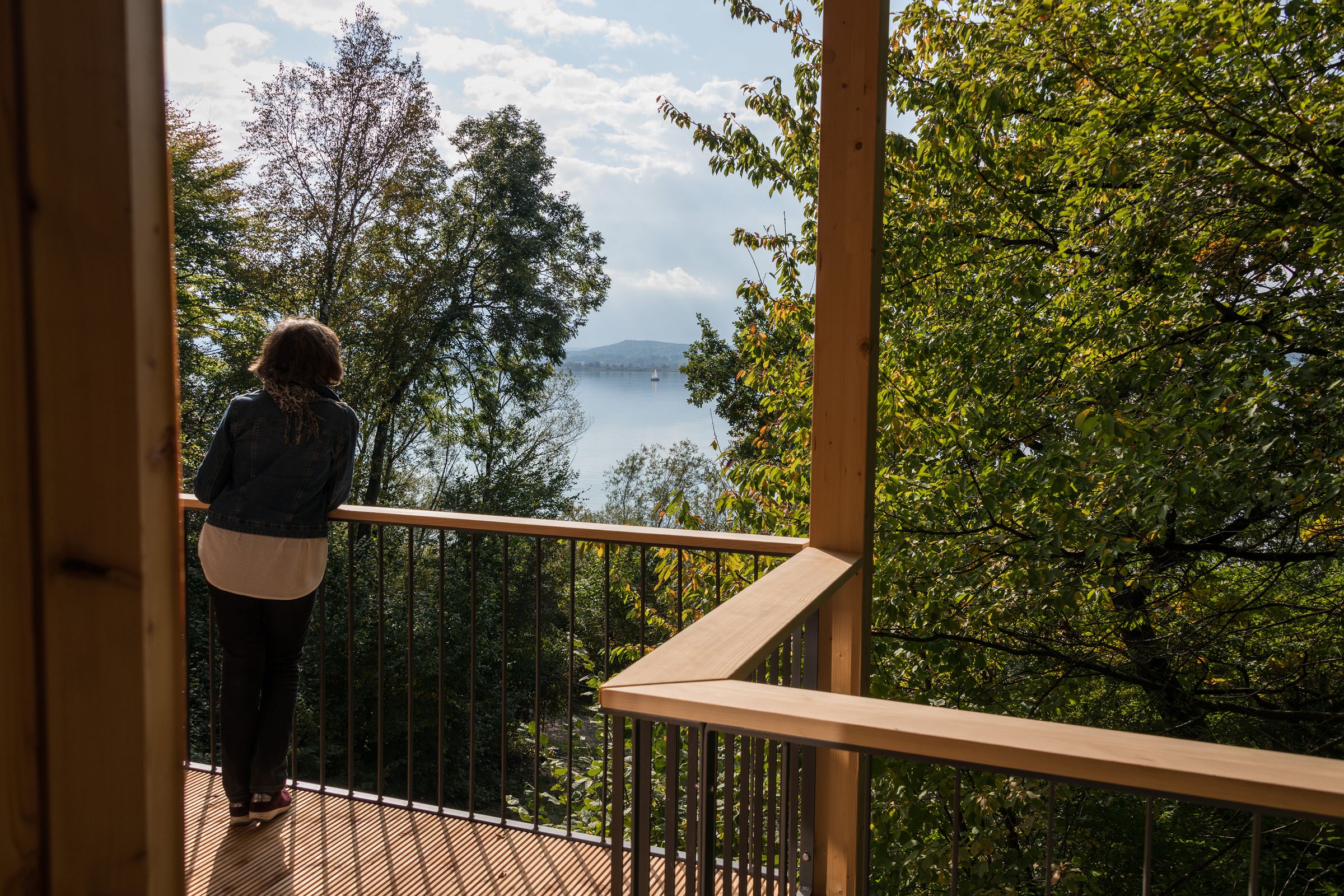 Seeblick vom Balkon (Bild: Toni Mader)