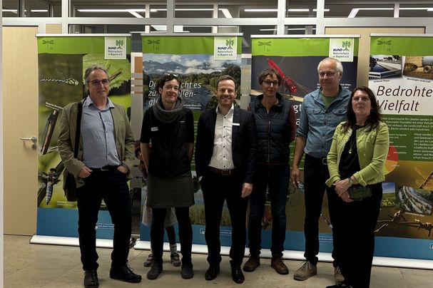 Eröffnung Libellenausstellung in der Sparkasse Nordschwaben am 11.04.25