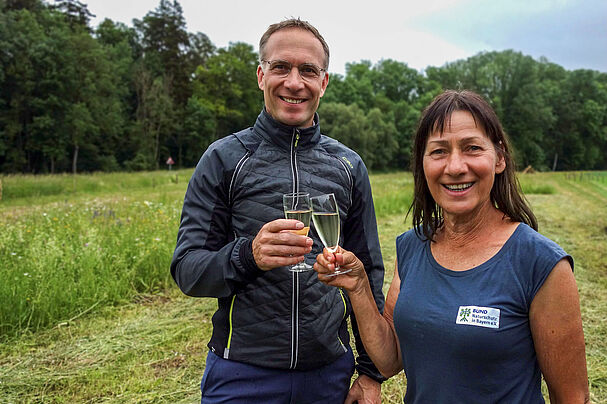 Bettina Rolle mit Robert Pötzsch Bettina Rolle mit Robert Pötzsch