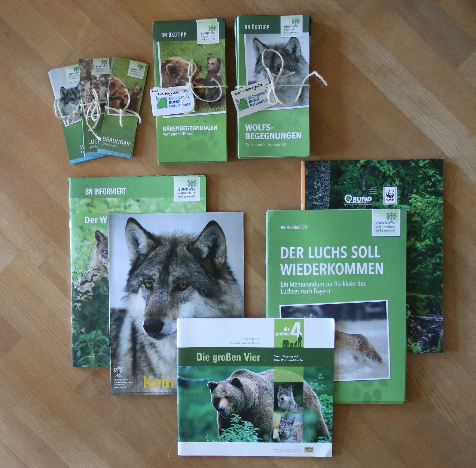 Infomaterial (Foto: Sonja Kreil)