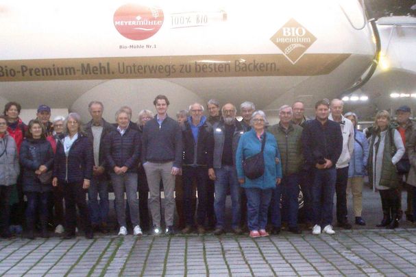 Besuch der Meyermühle La. | Bild: BN KG Landshut Bio Mühle Meyermühle Landshut 2025