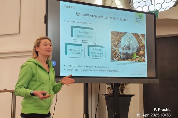 Igel-Expertin Martina Gehret, Bild: BN