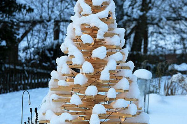 Alternativer Weihnachtsbaum; Foto: Johannes Sel